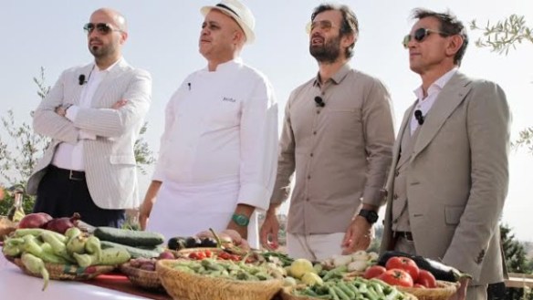 I giudici con lo chef marocchino Moha 