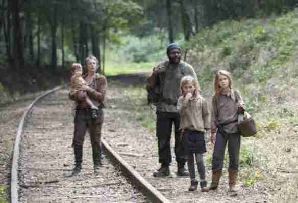 Carol, Tyreese, Lizzie, Mica e Judith