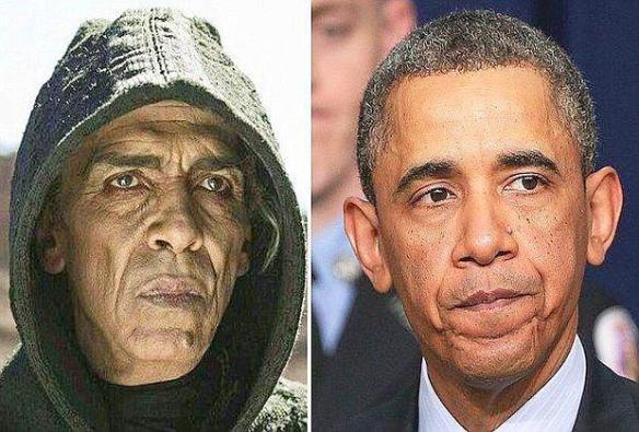 Mohamen Mehdi Ouazanni e Barack Obama