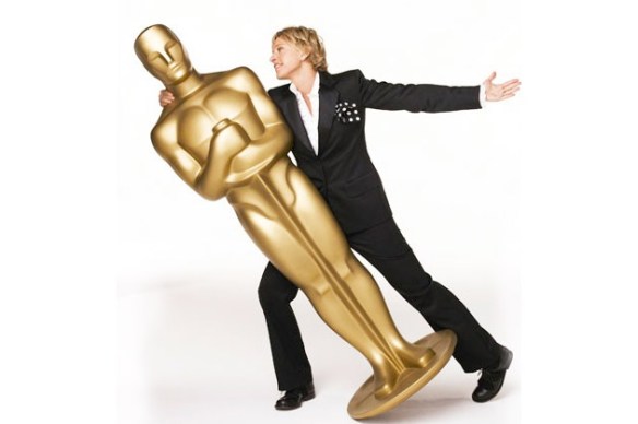 La conduttrice Ellen Degeneres
