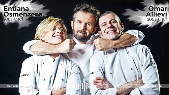 Cracco e i suoi sous-chef