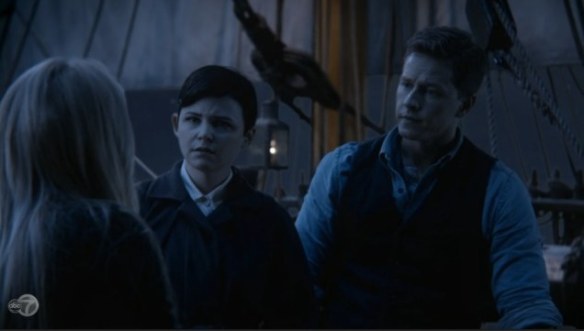 Emma, Biancaneve/Mary Margaret e il Principe Azzurro/David
