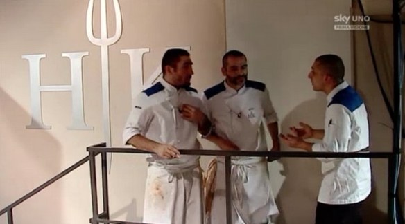 Le discussioni della squadra blu