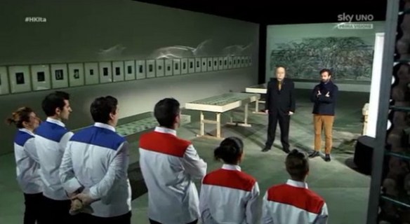 I concorrenti pronti per la sfida all'Hangar Bicocca