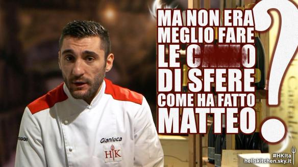Gianluca critica le scelte di Sybil