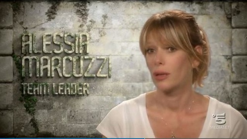 Le emozioni della Marcuzzi