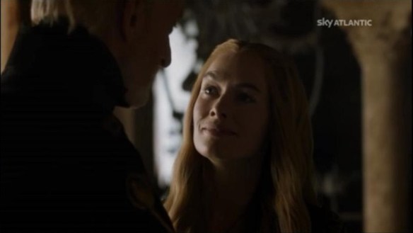 Cersei confessa l'incesto con aria soddisfattissima