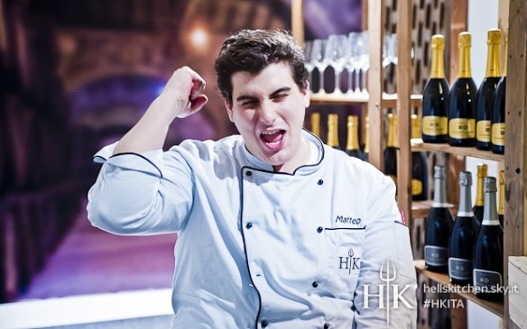 Matteo Grandi, vincitore di Hell's Kitchen Italia
