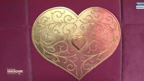 Il "progetto segreto" della Marcuzzi: un'orribile cassaforte a forma di cuore