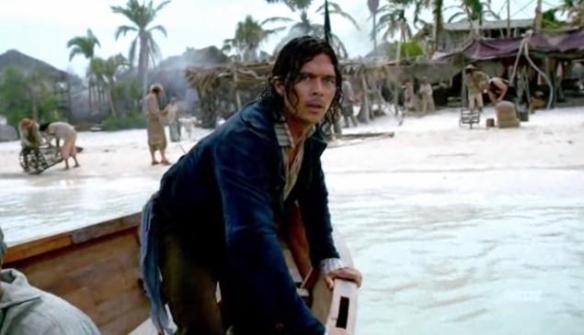 John SIlver tenta la fuga