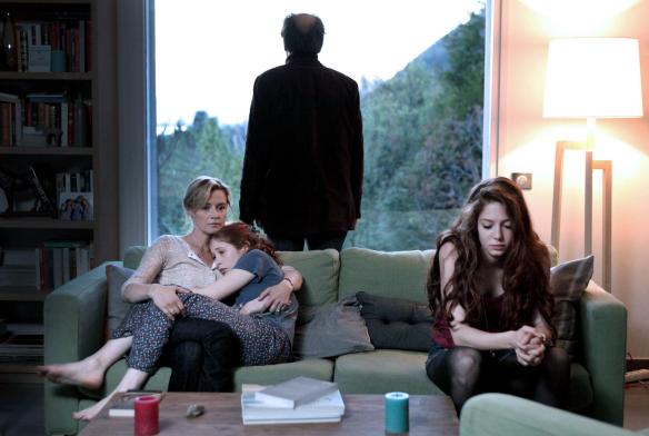 Camille con la famiglia