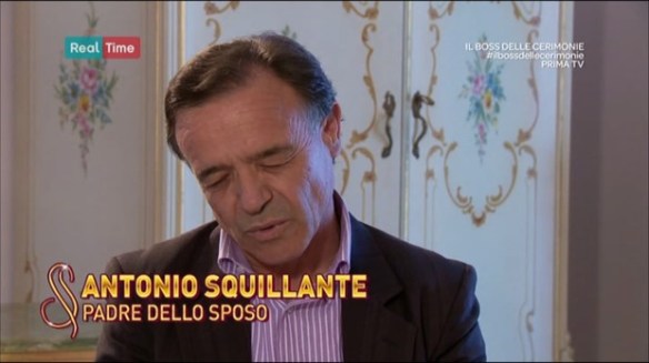 L'espressione disperata del padre