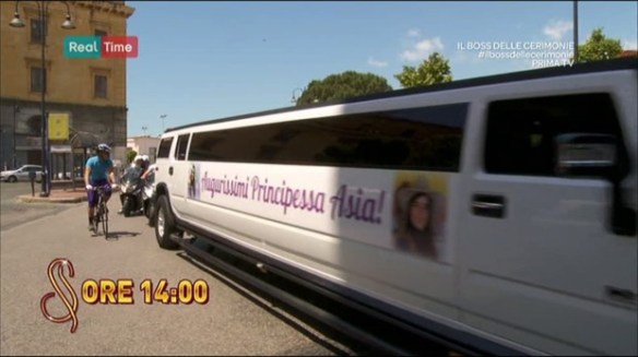 Il Boss delle Cerimonie: la limousine