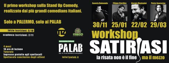 Il workshop di Satiriasi