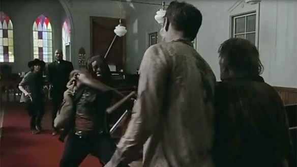 Michonne in azione
