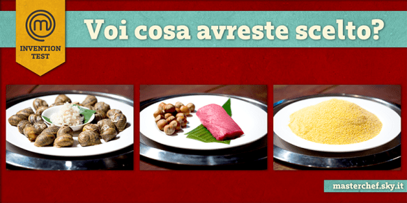 I tre ingredienti proposti per l'invention test
