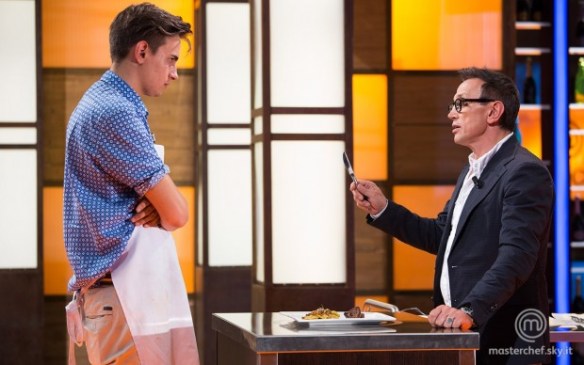 Barbieri fa il ganzo con Nicolò