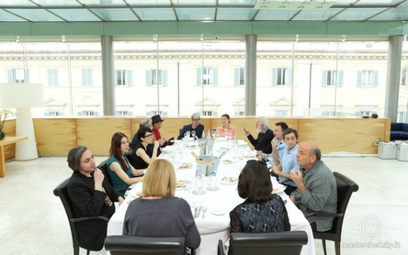 Il tavolo degli artisti