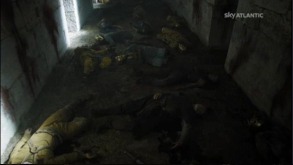 Verme e Barristan a terra